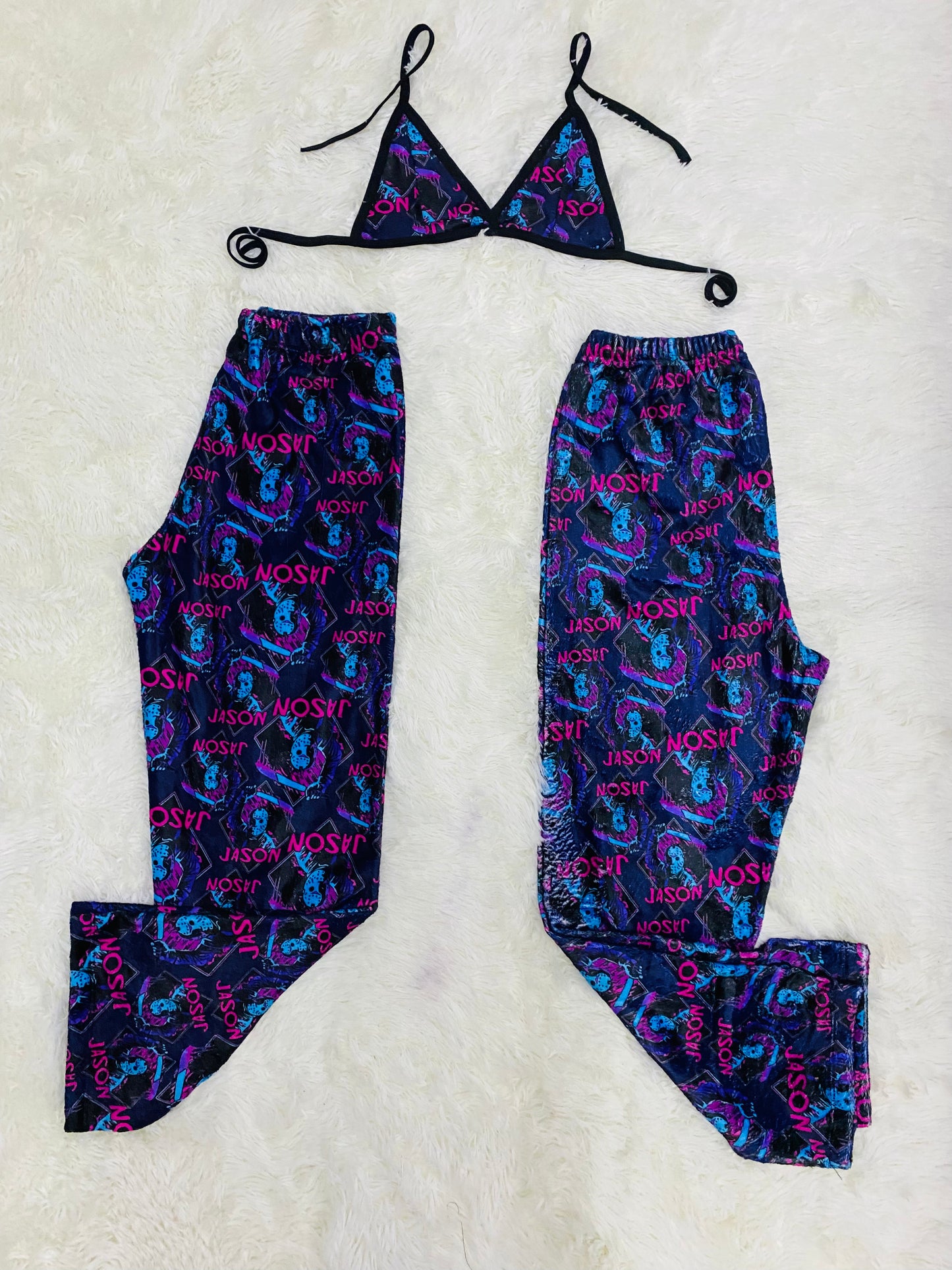 Jason plush pajama dúo hallowen