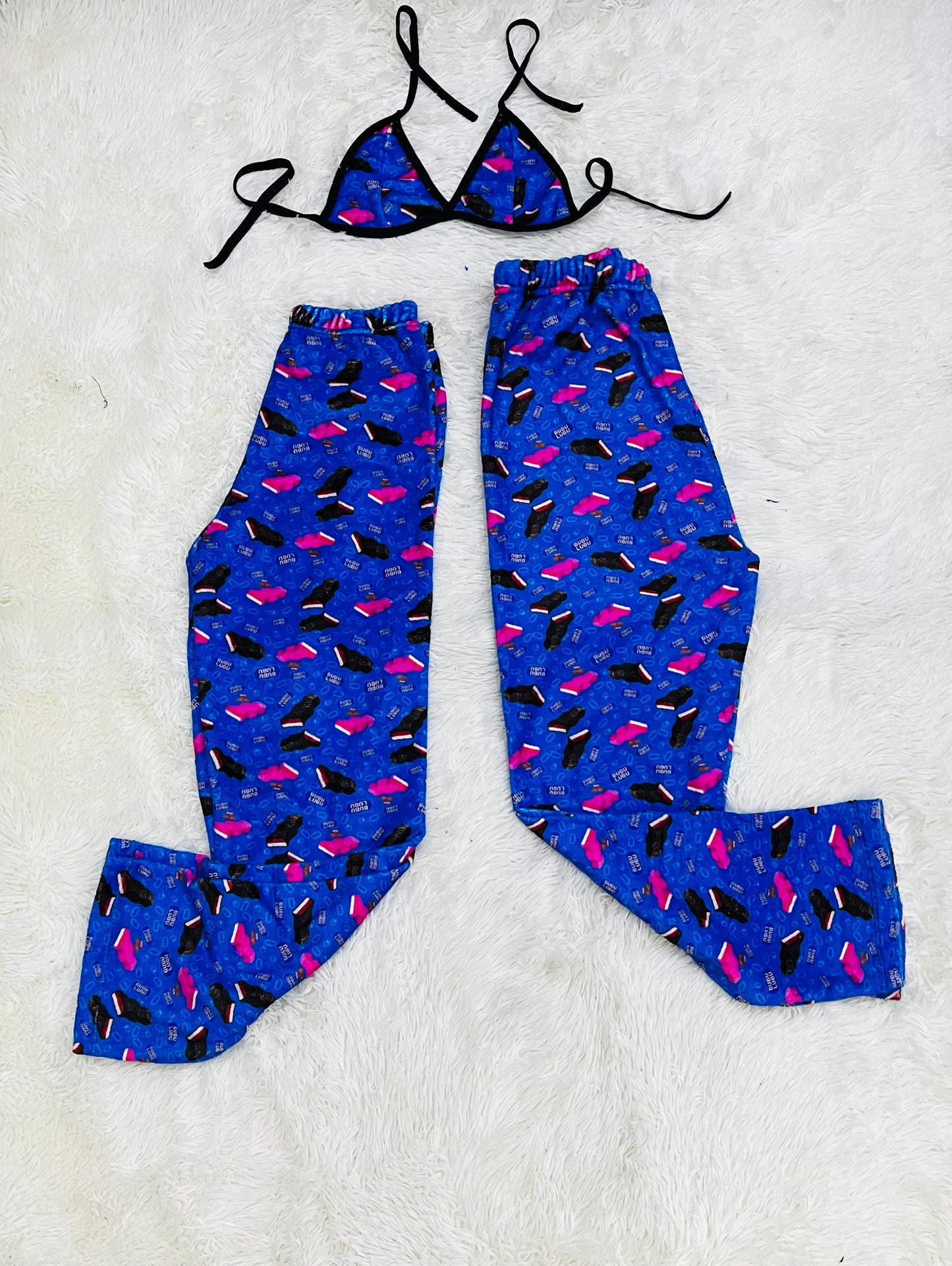 Duo pijama afelpada bubulubu
