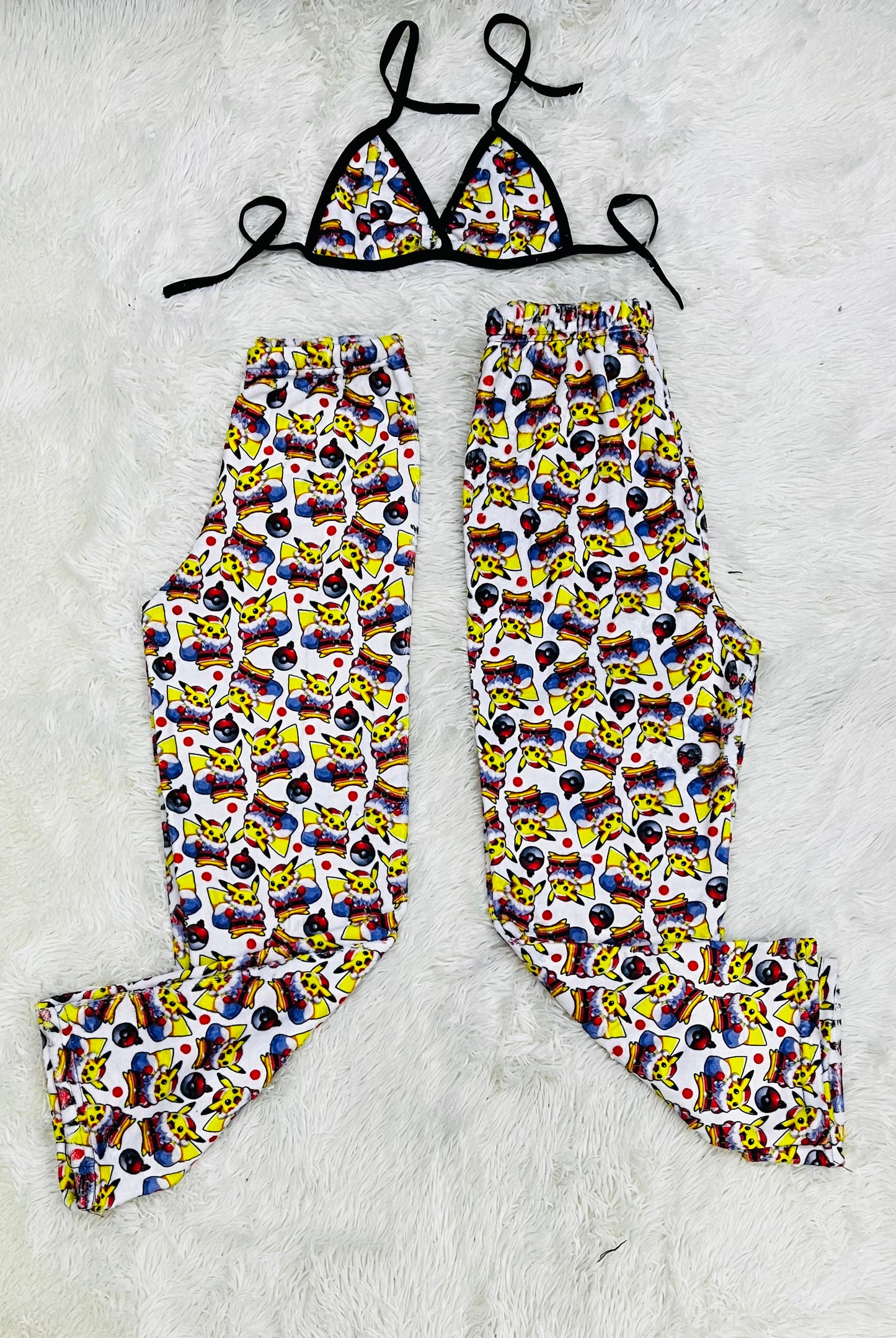 Dúo pijama afelpada Pikachu