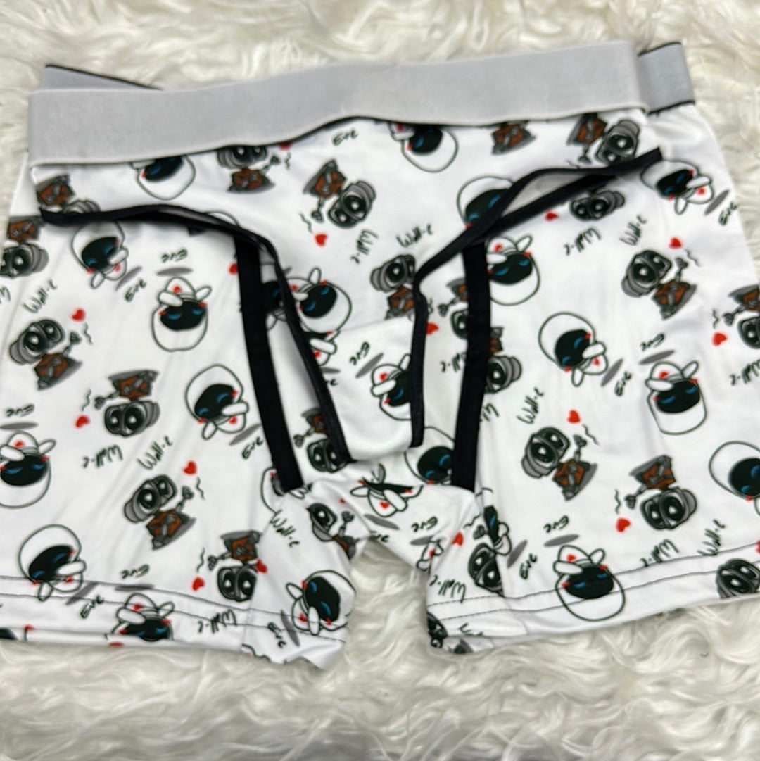 Wall-e couples matching underwear