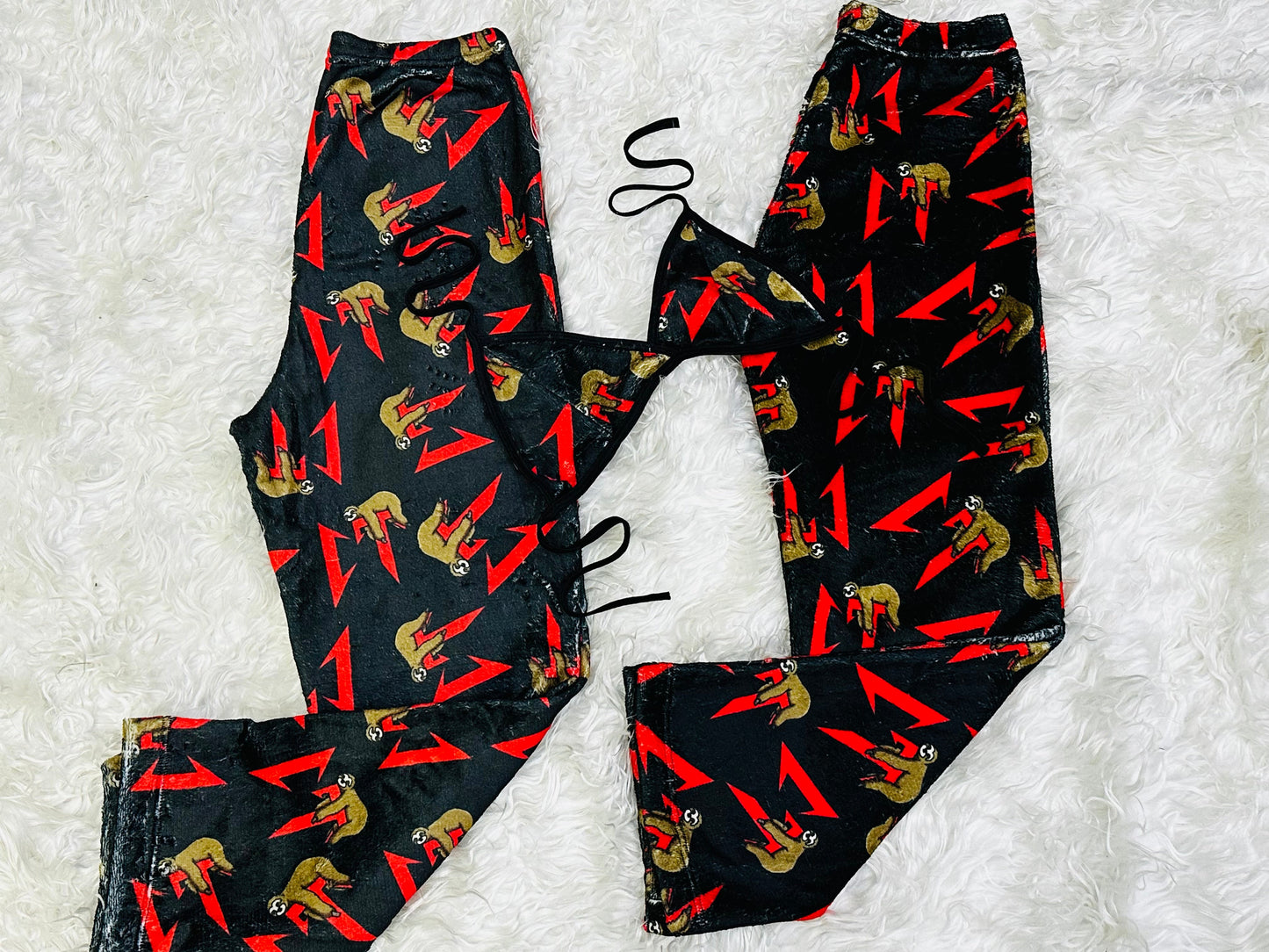 corridos tumbados Duo pijama afelpada