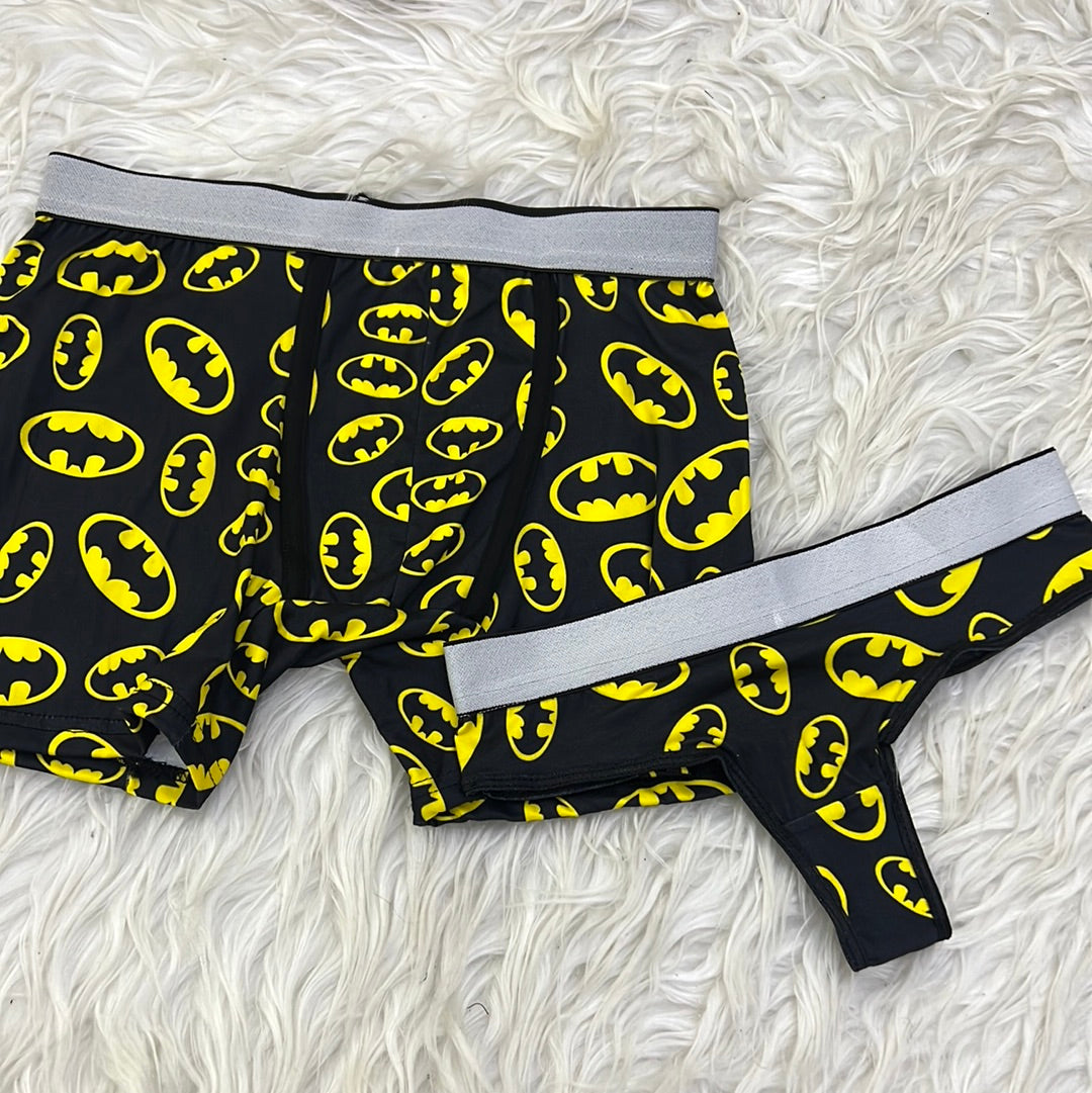 Batman couples matching underwear – Pijamas cool