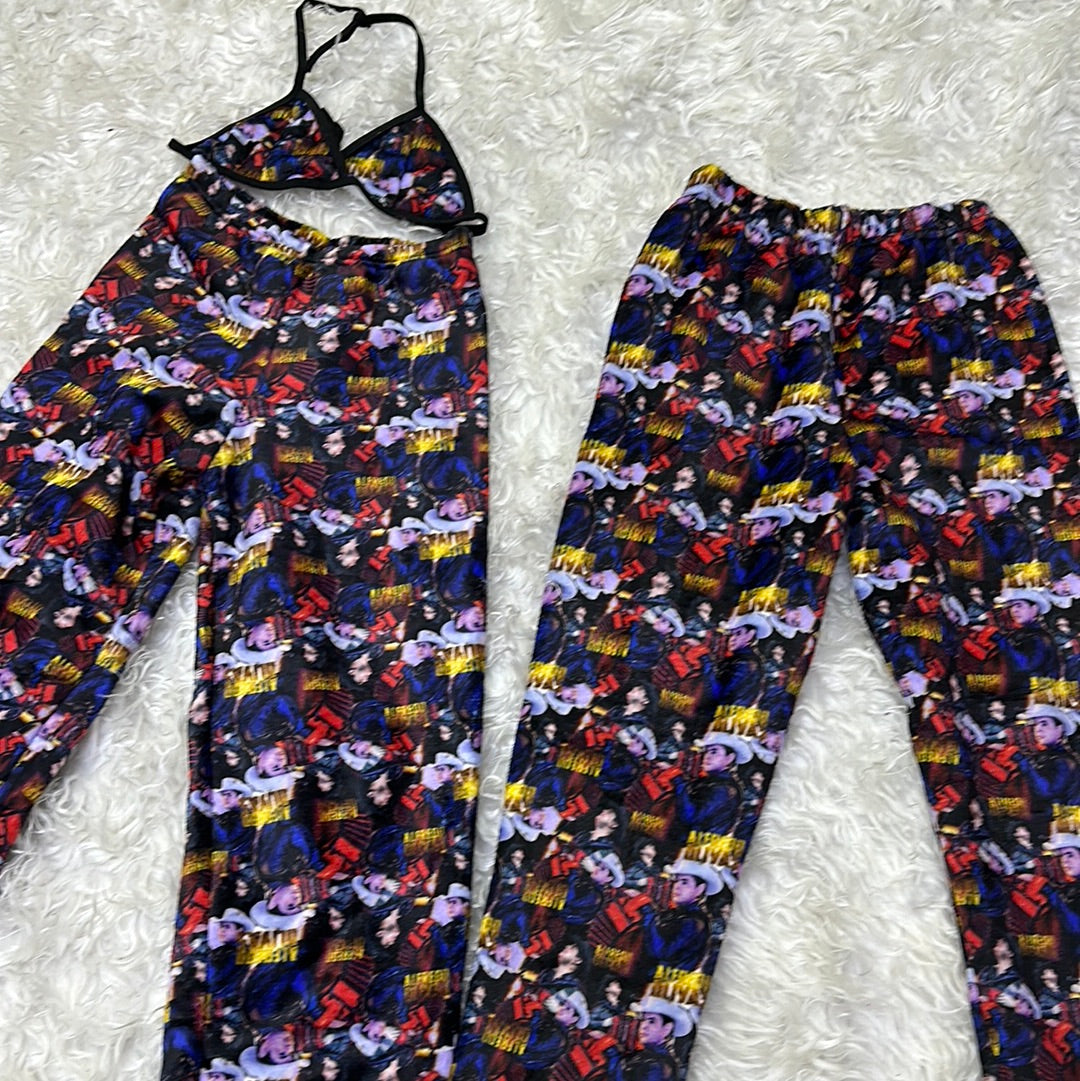 Duo de pijama afelpada Alfredito olivas