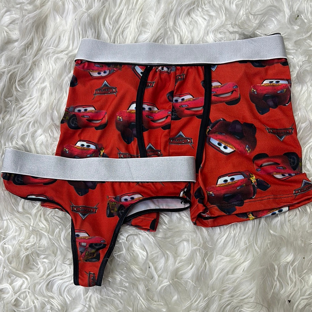Mcqueen matching couples underwear