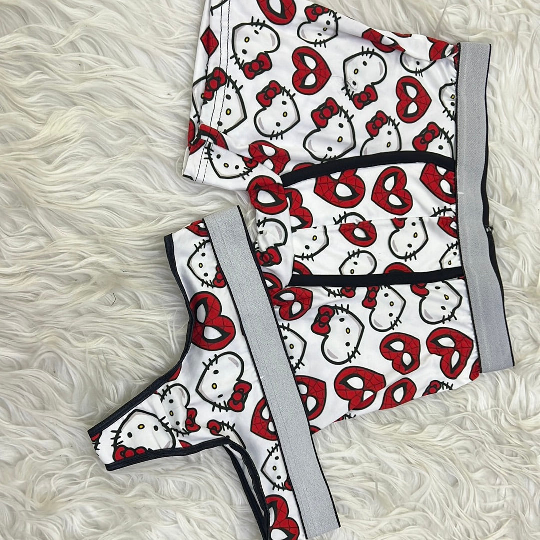 Spideykitty matching couples underwear