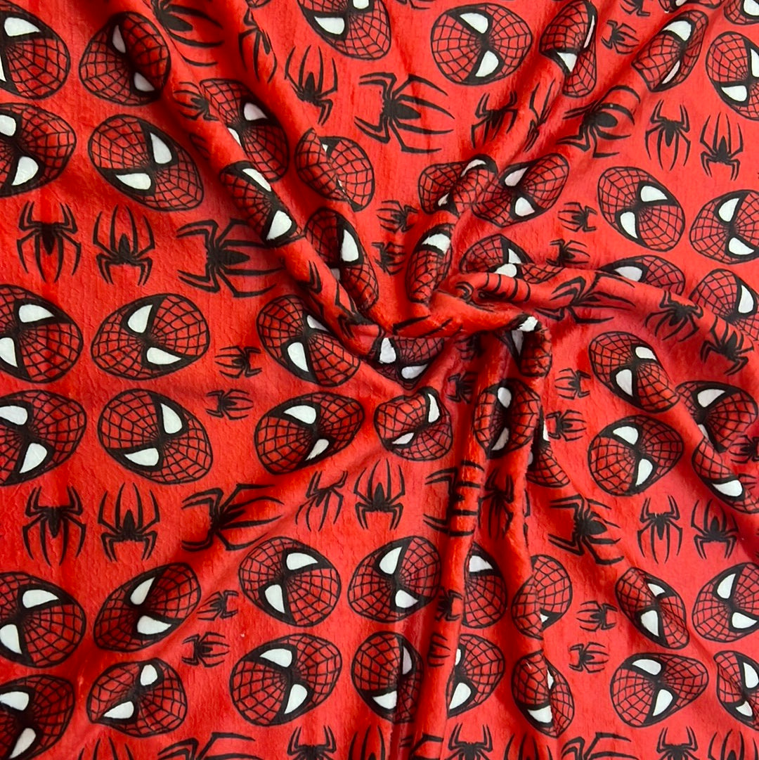 Plush Spider-Man throw