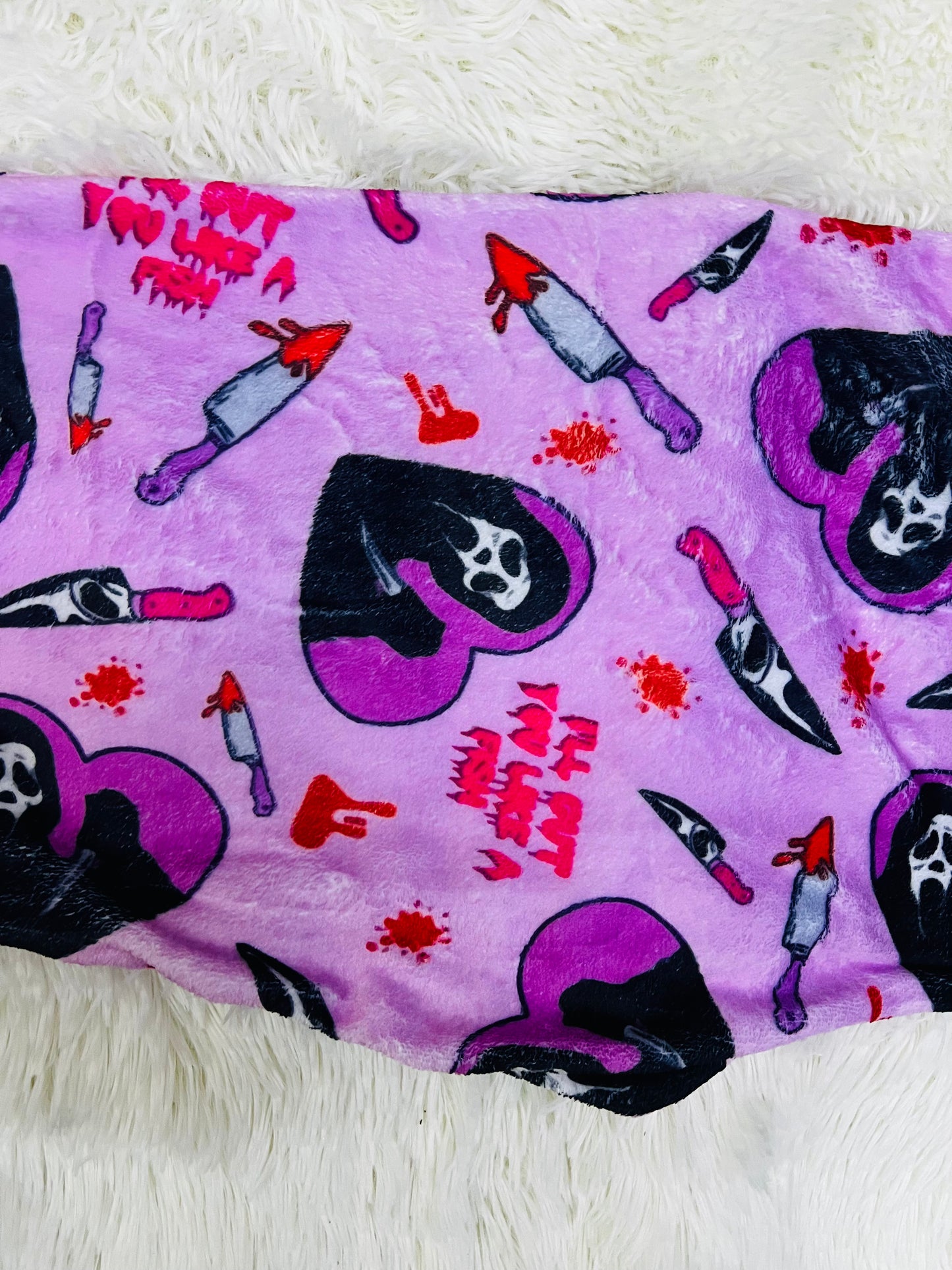 Scream plush pajama dúo hallowen