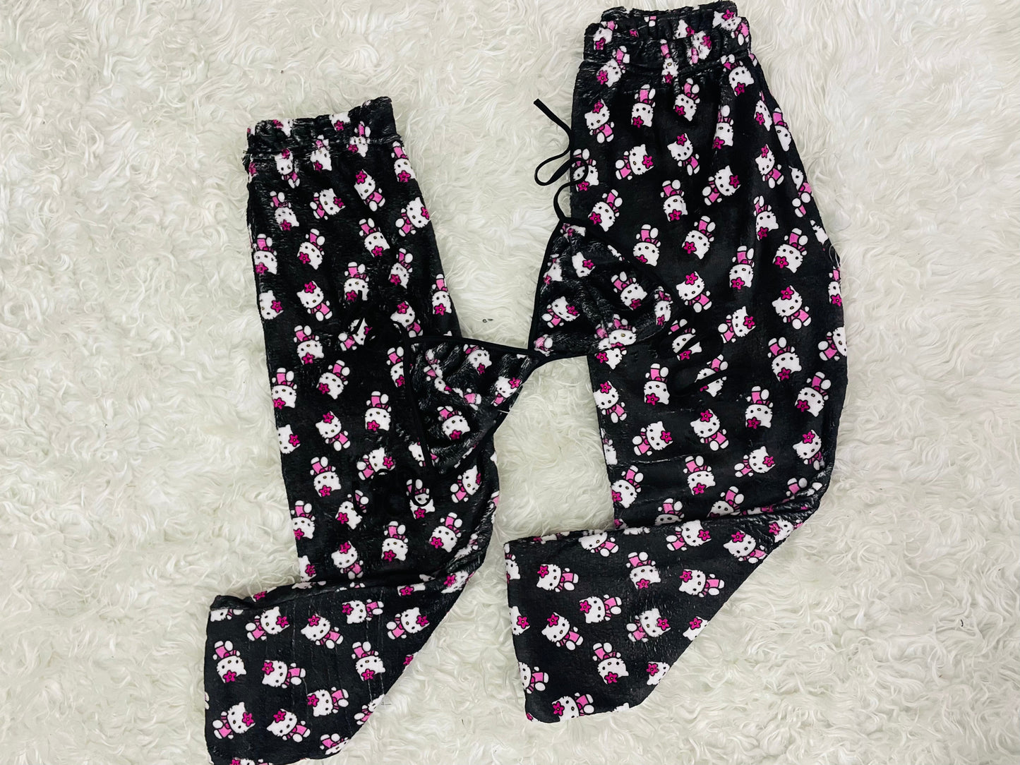 Kittyblack plush pijama duo